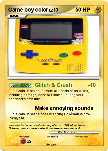 Pokemon Game boy color