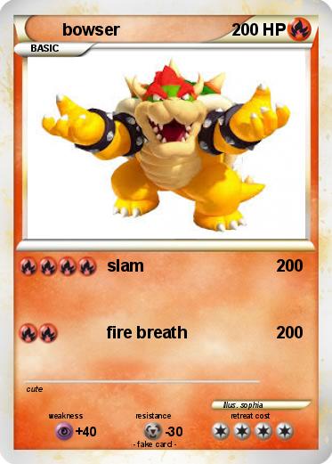 Pokemon bowser