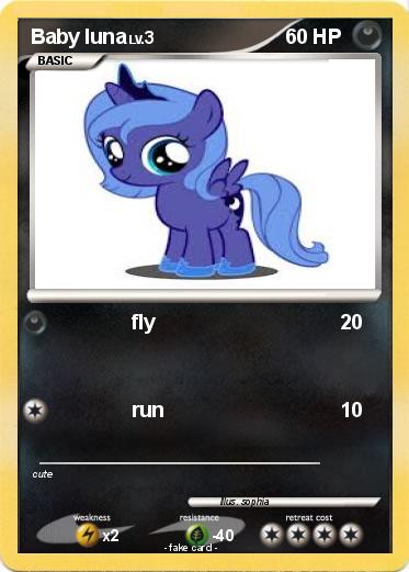 Pokemon Baby luna