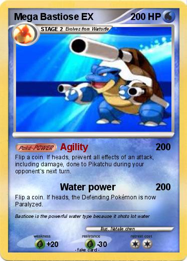 Pokemon Mega Bastiose EX