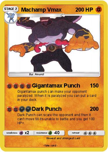 Pokemon Machamp Vmax