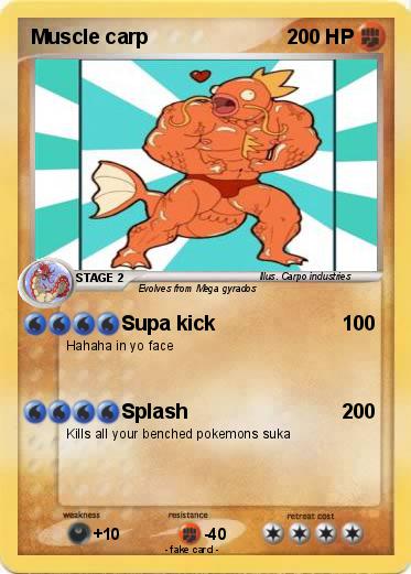Pokemon Muscle carp