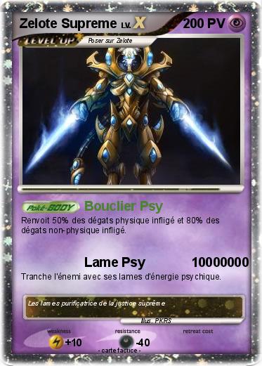 Pokemon Zelote Supreme