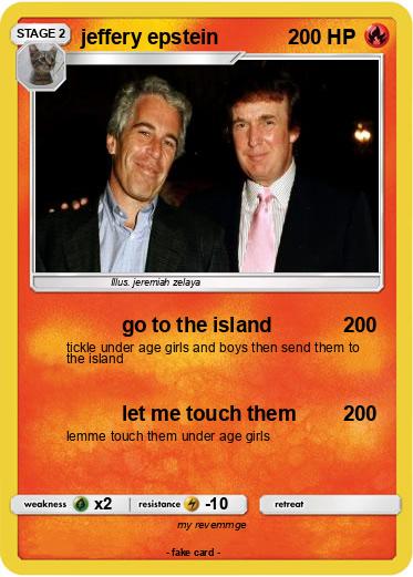 Pokemon jeffery epstein