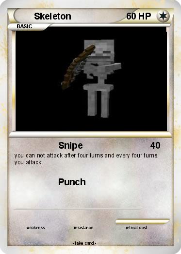 Pokemon Skeleton