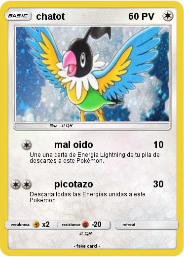 Pokemon chatot