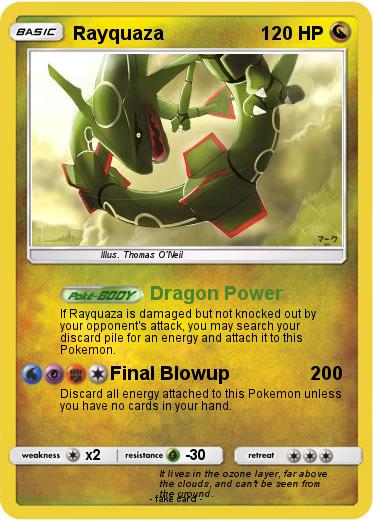 Pokemon Rayquaza