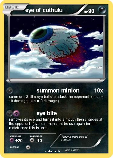Pokemon eye of cuthulu