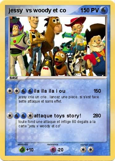 Pokemon jessy  vs woody et co