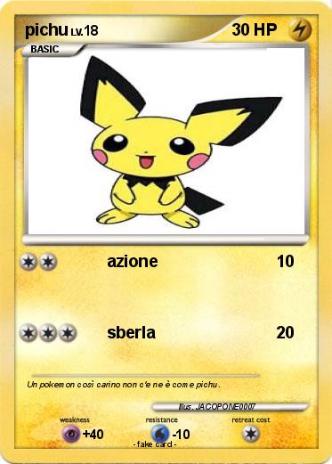 Pokemon pichu