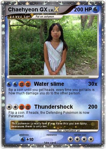 Pokemon Chaehyeon GX