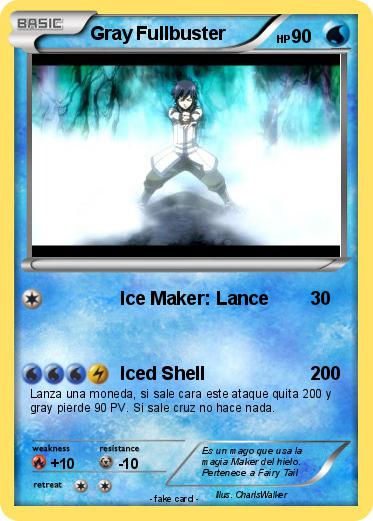 Pokemon Gray Fullbuster