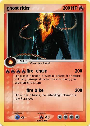 Pokemon ghost rider