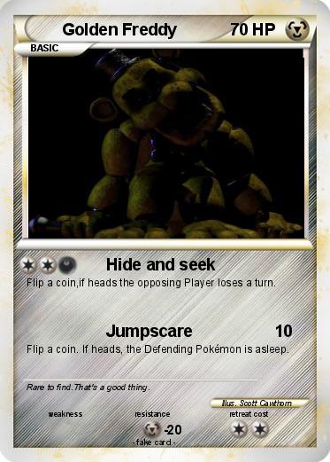 Pokemon Golden Freddy