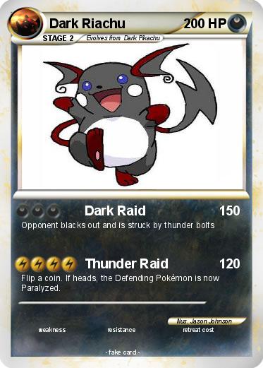 Pokemon Dark Riachu