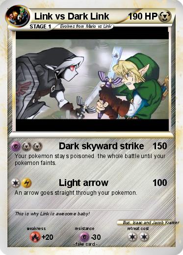 Pokemon Link vs Dark Link