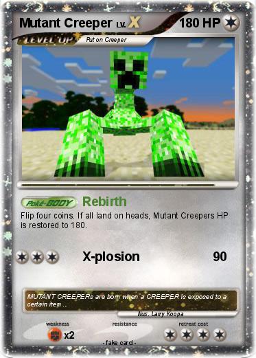Pokemon Mutant Creeper