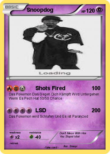 Pokemon Snoopdog