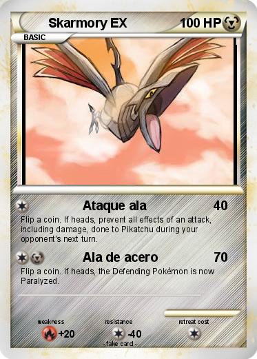 Pokemon Skarmory EX