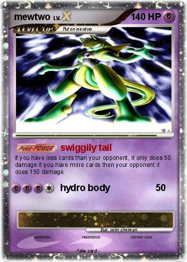 Pokemon mewtwo