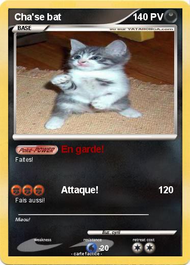 Pokemon Cha'se bat