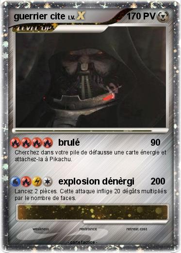 Pokemon guerrier cite