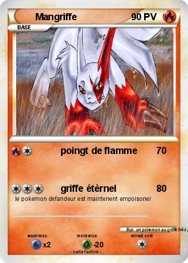 Pokemon Mangriffe