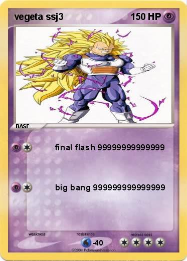 Pokemon vegeta ssj3