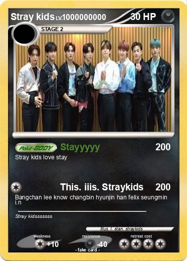 Pokemon Stray kids