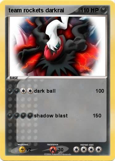 Pokemon team rockets darkrai