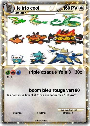 Pokemon le trio cool