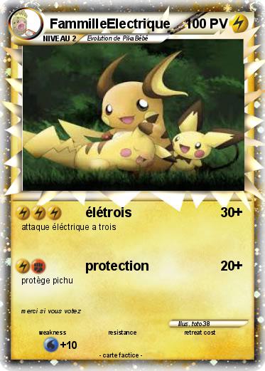 Pokemon FammilleElectrique