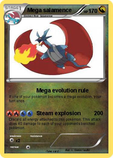 Pokemon Mega salamence