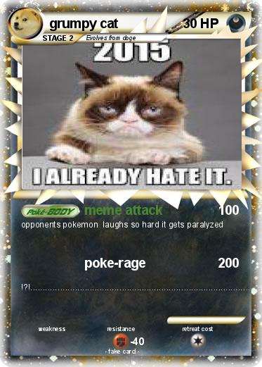 Pokemon grumpy cat