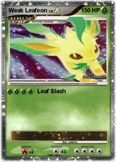 Pokemon Weak Leafeon
