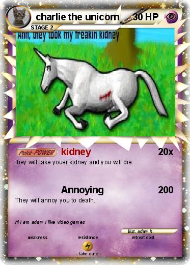 Pokemon charlie the unicorn