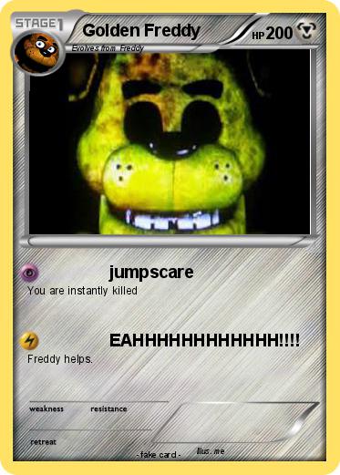 Pokemon Golden Freddy