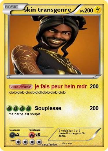 Pokemon skin transgenre