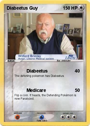 Pokemon Diabeetus Guy