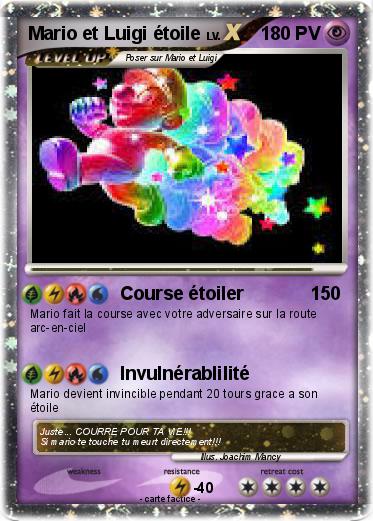 Pokemon Mario et Luigi étoile
