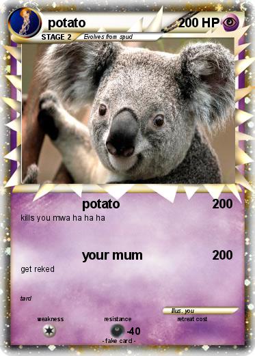 Pokemon potato