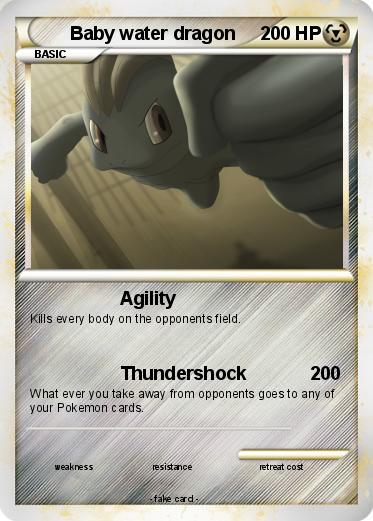 Pokemon Baby water dragon