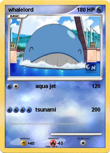 Pokemon whalelord