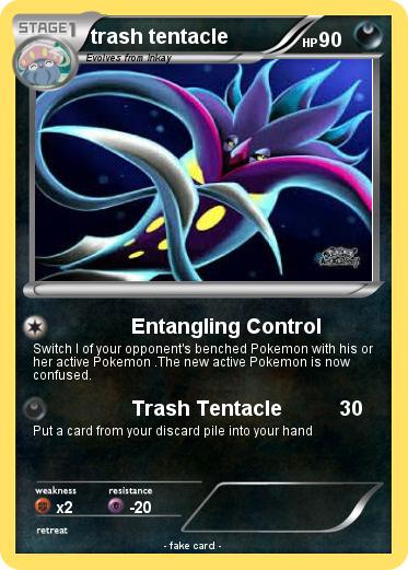 Pokemon trash tentacle