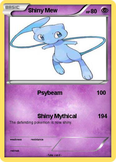 Pokemon Shiny Mew
