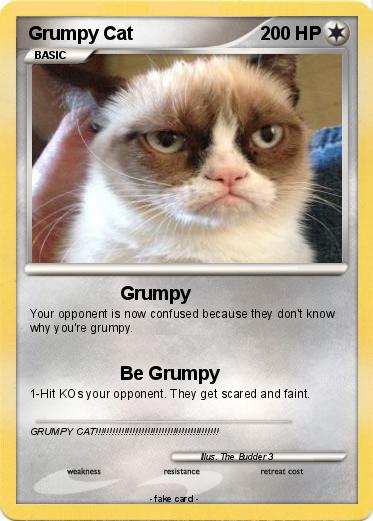 Pokemon Grumpy Cat