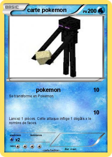 Pokemon carte pokemon