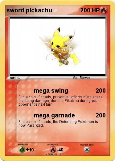 Pokemon sword pickachu