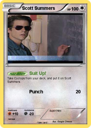 Pokemon Scott Summers
