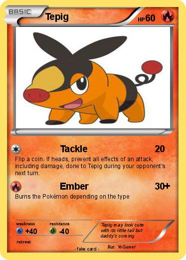 Pokemon Tepig